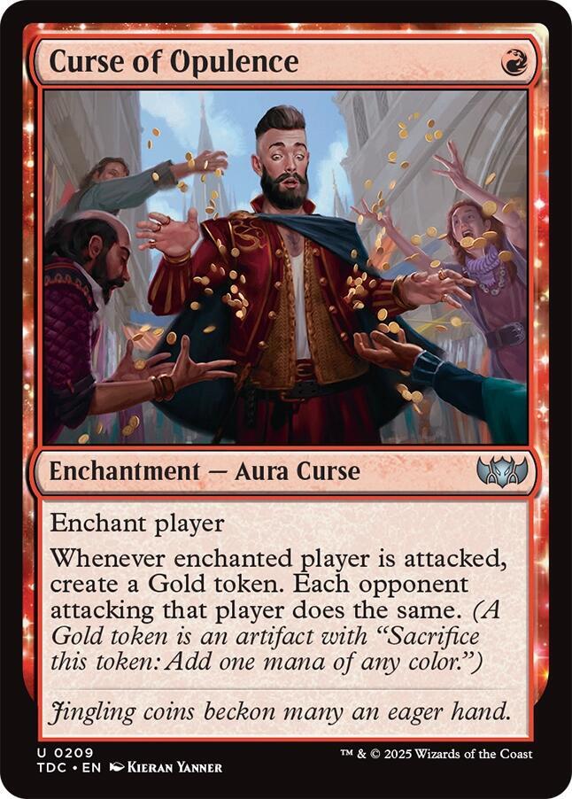 Curse of Opulence [Commander: Tarkir: Dragonstorm] 209