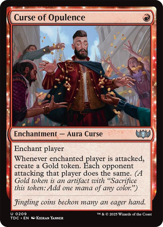Curse of Opulence [Commander: Tarkir: Dragonstorm] 209