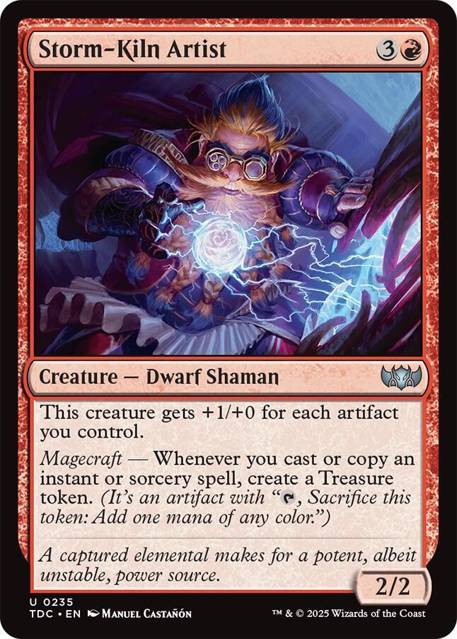 Storm-Kiln Artist [Commander: Tarkir: Dragonstorm] 235