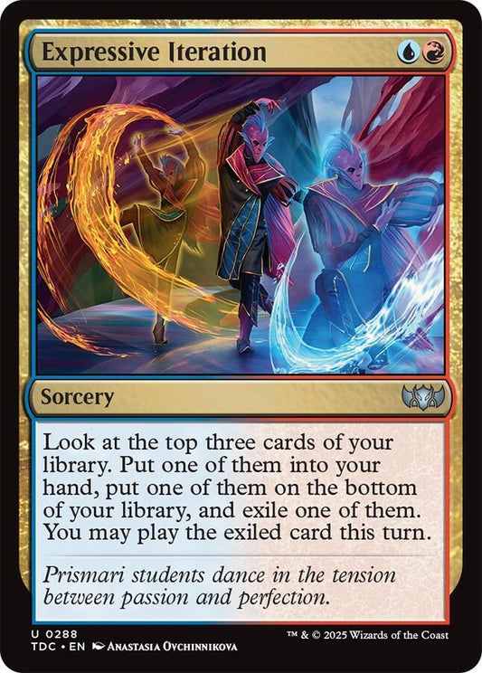 Expressive Iteration [Commander: Tarkir: Dragonstorm] 288