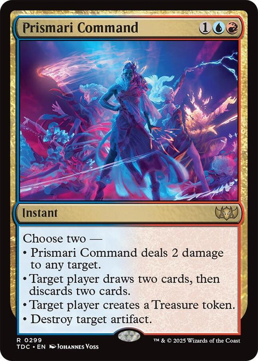 Prismari Command [Commander: Tarkir: Dragonstorm] 299