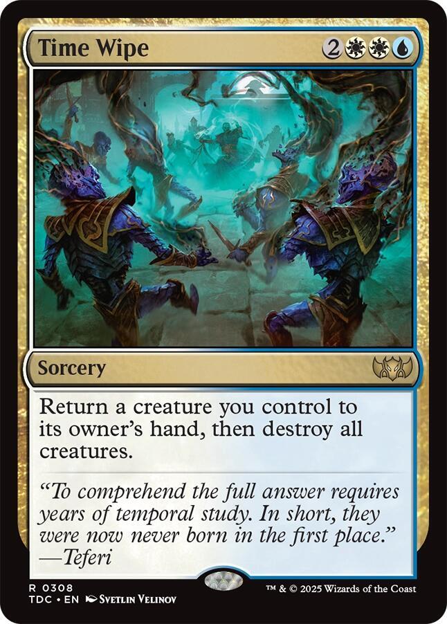 Time Wipe [Commander: Tarkir: Dragonstorm] 308