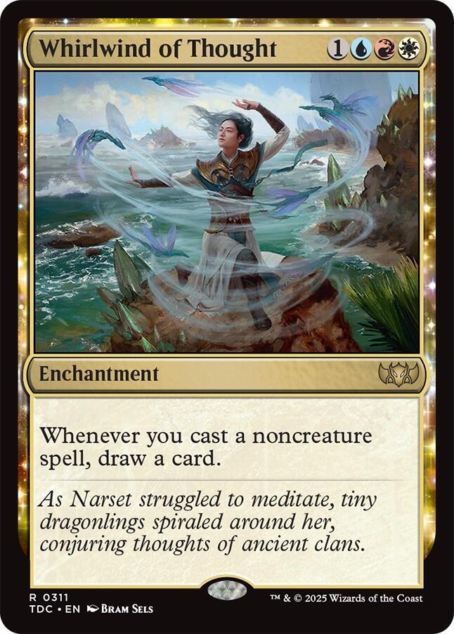 Whirlwind of Thought [Commander: Tarkir: Dragonstorm] 311