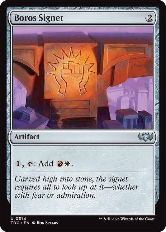 Boros Signet [Commander: Tarkir: Dragonstorm] 314