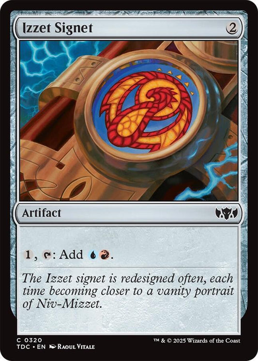 Izzet Signet [Commander: Tarkir: Dragonstorm] 320