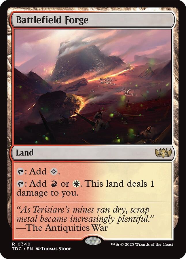 Battlefield Forge [Commander: Tarkir: Dragonstorm] 340