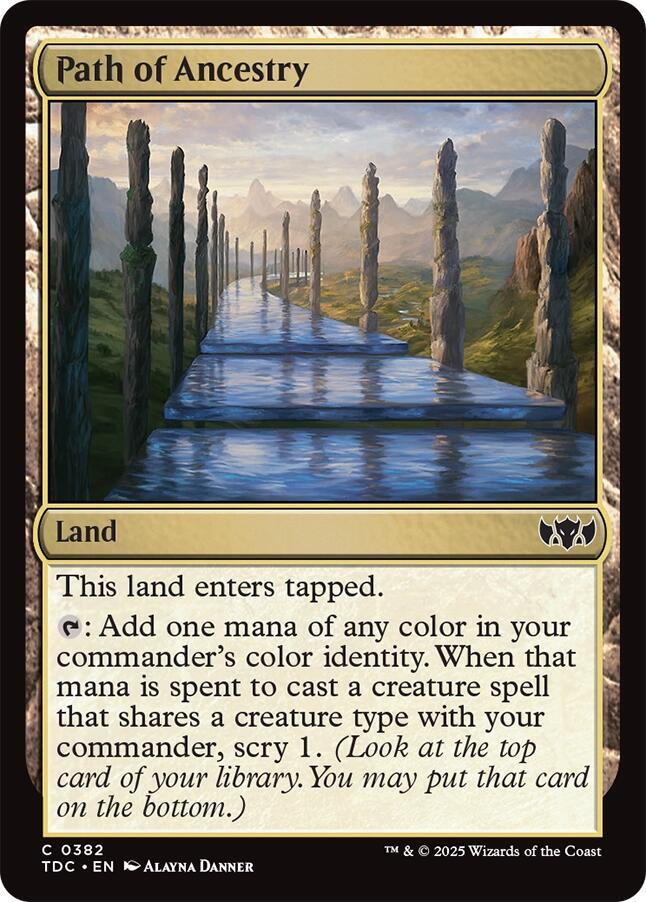 Path of Ancestry [Commander: Tarkir: Dragonstorm] 382