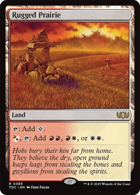 Rugged Prairie [Commander: Tarkir: Dragonstorm] 389