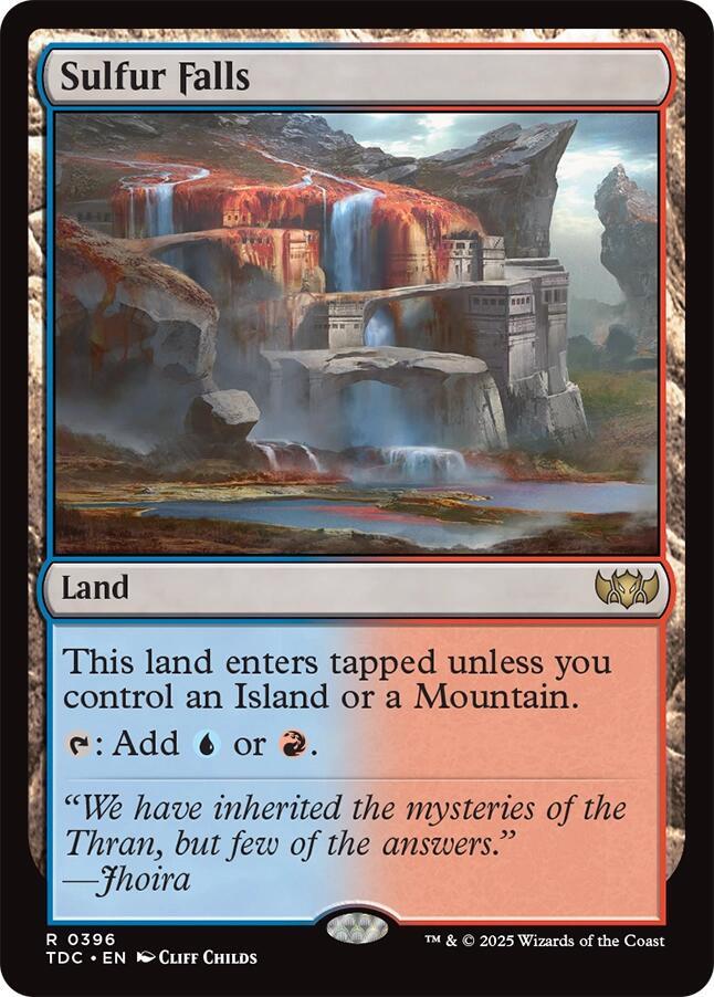 Sulfur Falls [Commander: Tarkir: Dragonstorm] 396