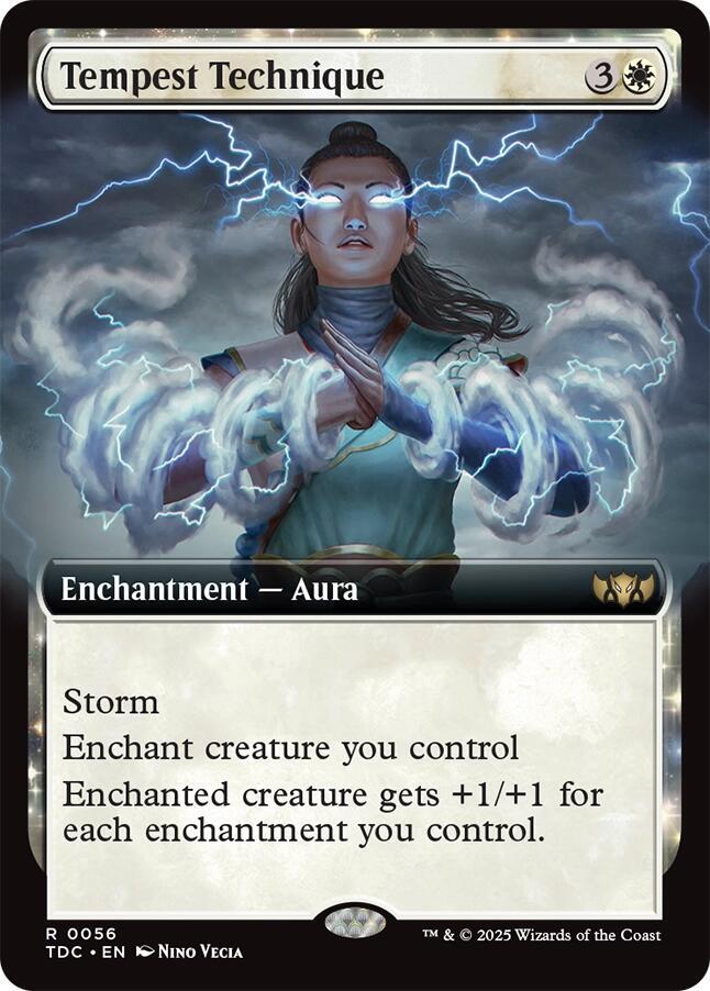 Tempest Technique (Extended Art) [Commander: Tarkir: Dragonstorm] 56
