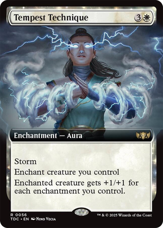 Tempest Technique (Extended Art) [Commander: Tarkir: Dragonstorm] 56