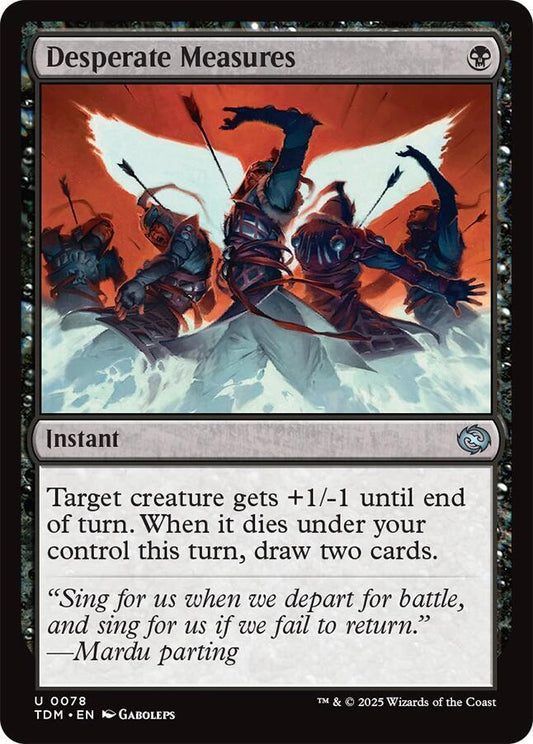 Desperate Measures [Tarkir: Dragonstorm] 78