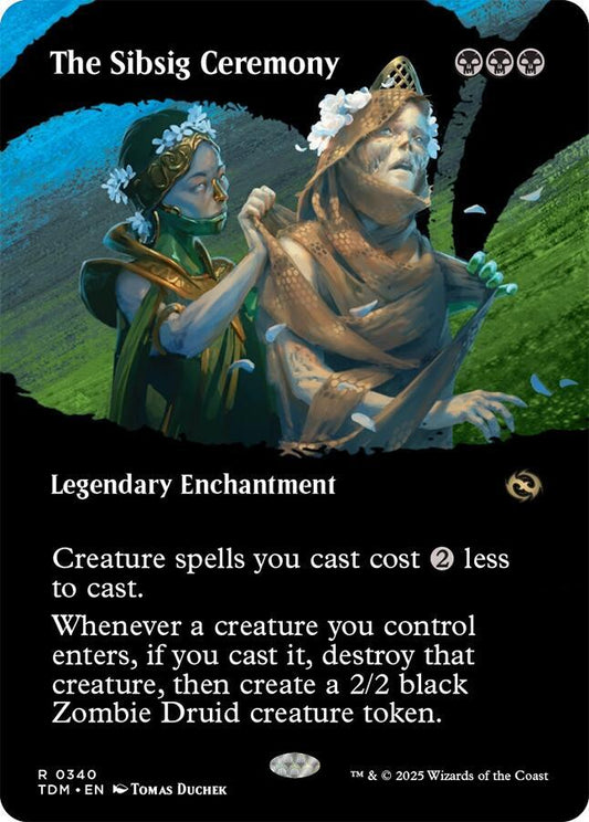 The Sibsig Ceremony (Borderless) [Tarkir: Dragonstorm] 340