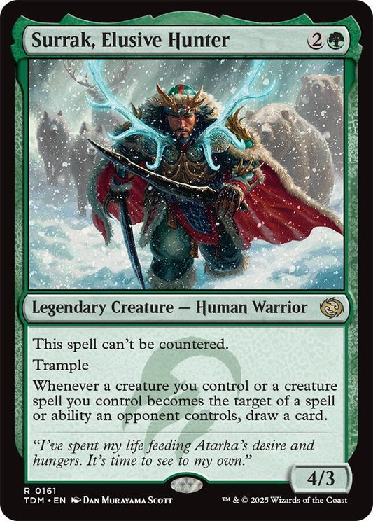 Surrak, Elusive Hunter [Tarkir: Dragonstorm] 161