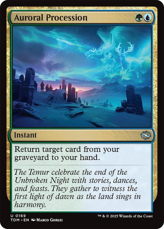 Auroral Procession [Tarkir: Dragonstorm] 169