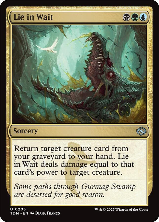 Lie in Wait [Tarkir: Dragonstorm] 203