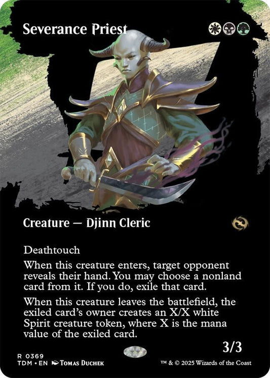 Severance Priest (Borderless) [Tarkir: Dragonstorm] 369
