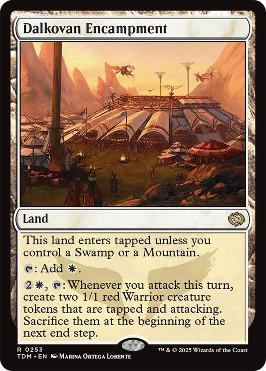 Dalkovan Encampment [Tarkir: Dragonstorm] 253