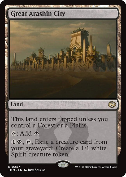 Great Arashin City [Tarkir: Dragonstorm] 257