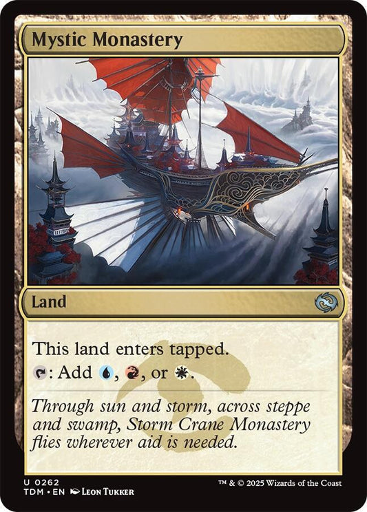 Mystic Monastery [Tarkir: Dragonstorm] 262
