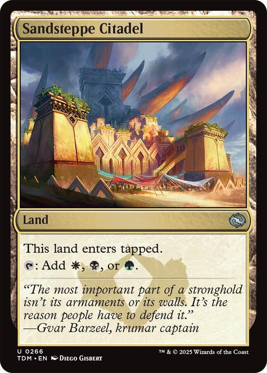 Sandsteppe Citadel [Tarkir: Dragonstorm] 266