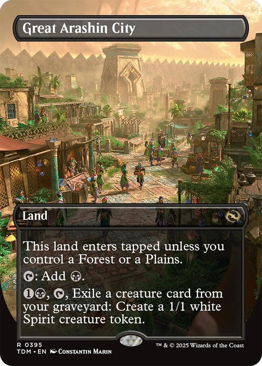 Great Arashin City (Borderless) [Tarkir: Dragonstorm] 395