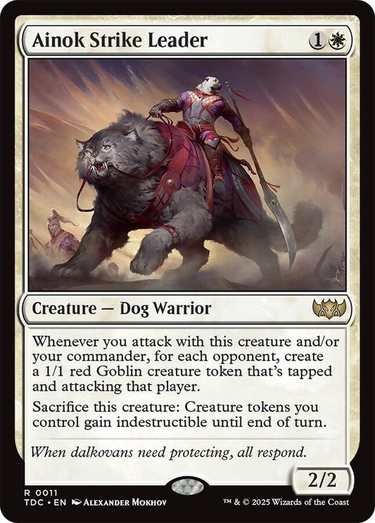 Ainok Strike Leader [Commander: Tarkir: Dragonstorm] 11