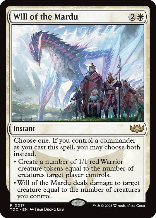 Will of the Mardu [Commander: Tarkir: Dragonstorm] 17