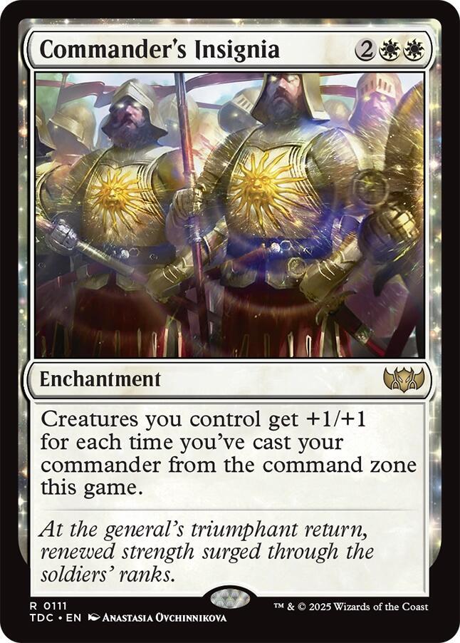 Commander's Insignia [Commander: Tarkir: Dragonstorm] 111