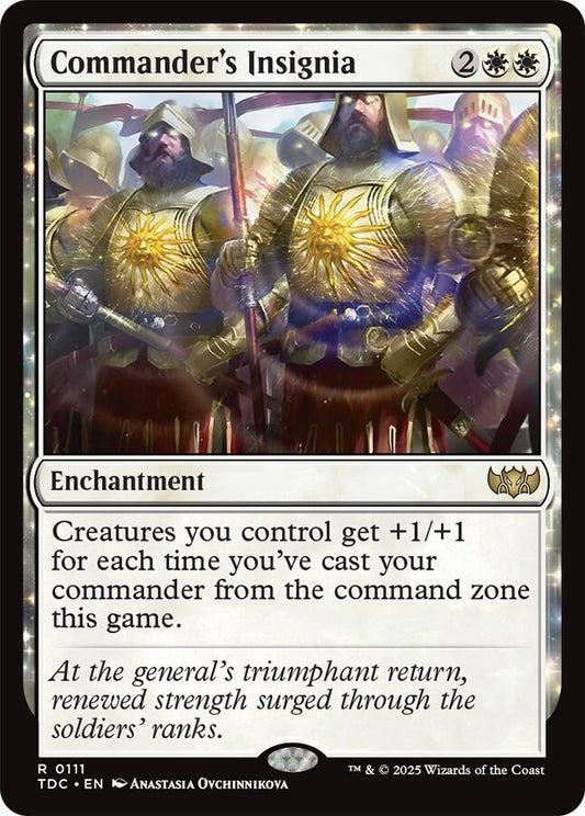Commander's Insignia [Commander: Tarkir: Dragonstorm] 111