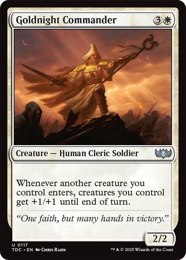 Goldnight Commander [Commander: Tarkir: Dragonstorm] 117