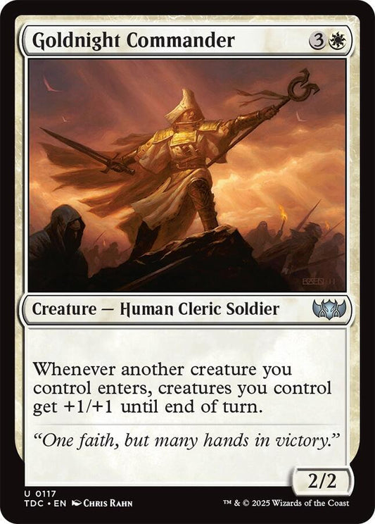 Goldnight Commander [Commander: Tarkir: Dragonstorm] 117