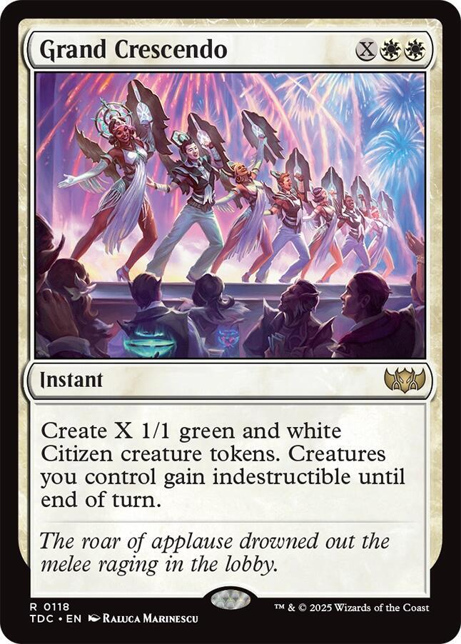 Grand Crescendo [Commander: Tarkir: Dragonstorm] 118