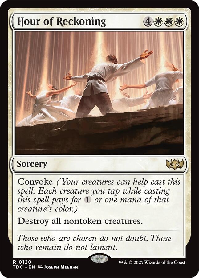 Hour of Reckoning [Commander: Tarkir: Dragonstorm] 120