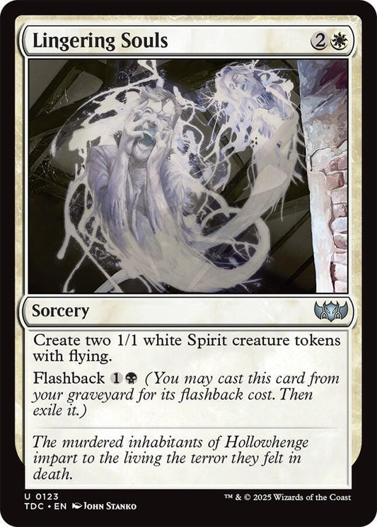 Lingering Souls [Commander: Tarkir: Dragonstorm] 123