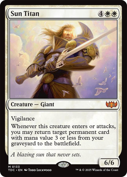 Sun Titan [Commander: Tarkir: Dragonstorm] 133