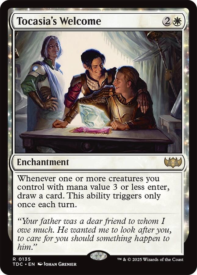 Tocasia's Welcome [Commander: Tarkir: Dragonstorm] 135