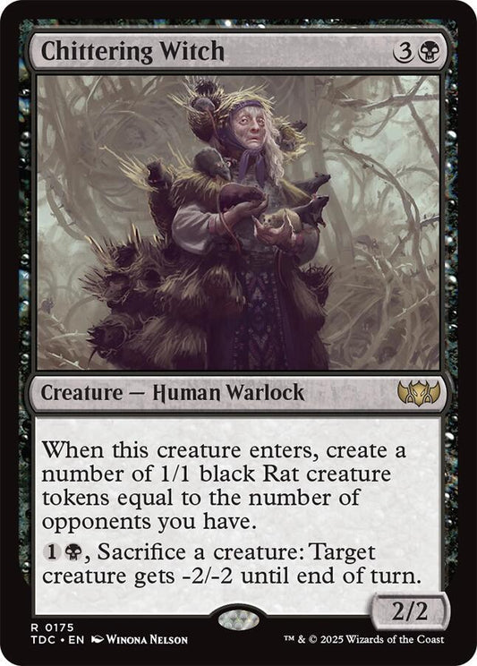 Chittering Witch [Commander: Tarkir: Dragonstorm] 175