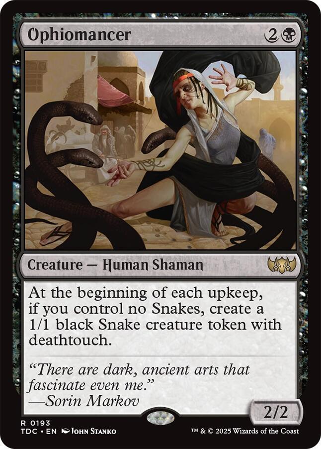 Ophiomancer [Commander: Tarkir: Dragonstorm] 193