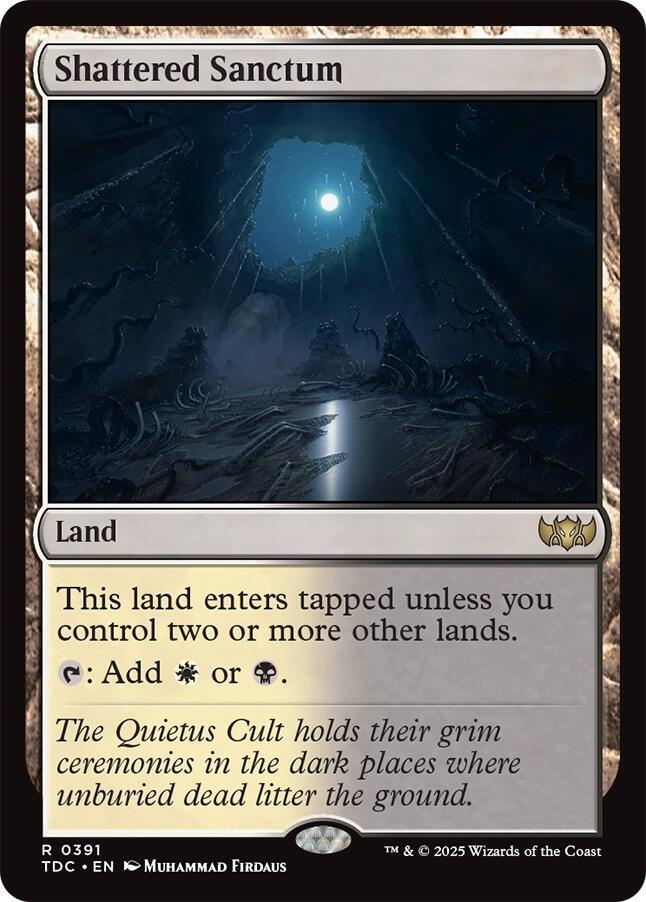 Shattered Sanctum [Commander: Tarkir: Dragonstorm] 391