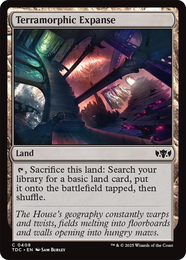 Terramorphic Expanse [Commander: Tarkir: Dragonstorm] 408