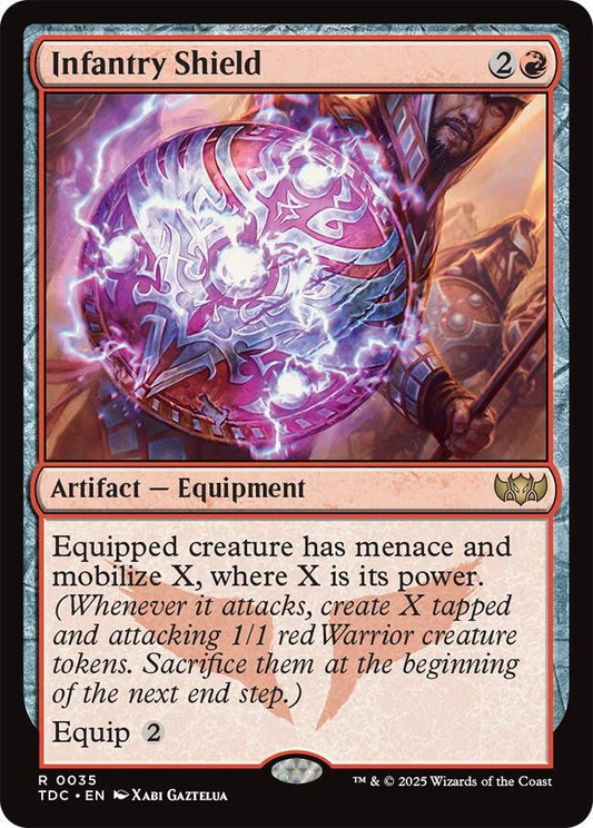 Infantry Shield [Commander: Tarkir: Dragonstorm] 35