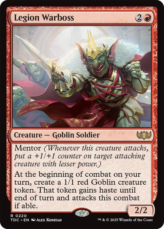 Legion Warboss [Commander: Tarkir: Dragonstorm] 220