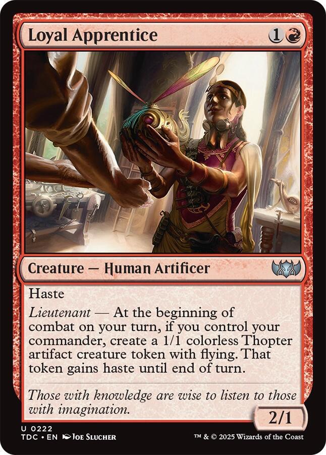 Loyal Apprentice [Commander: Tarkir: Dragonstorm] 222
