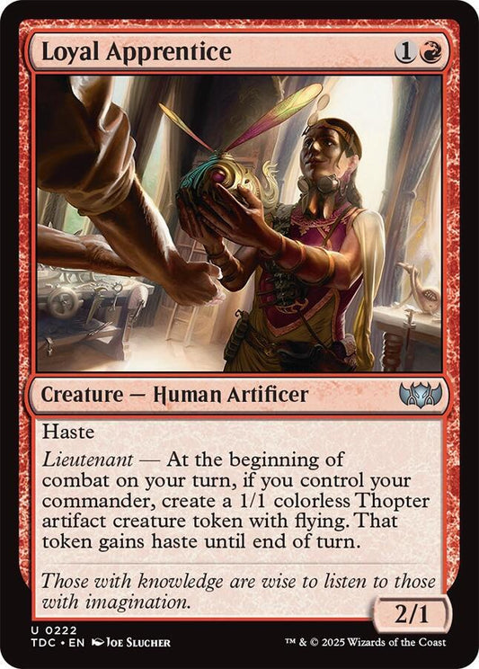 Loyal Apprentice [Commander: Tarkir: Dragonstorm] 222