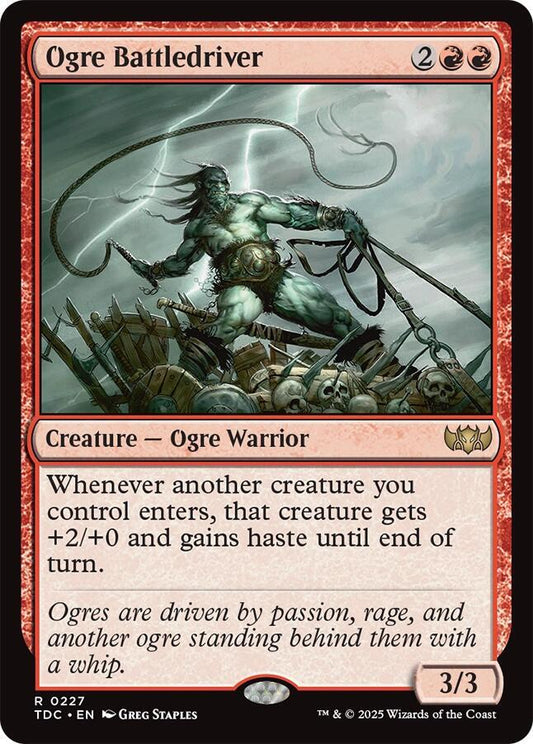 Ogre Battledriver [Commander: Tarkir: Dragonstorm] 227