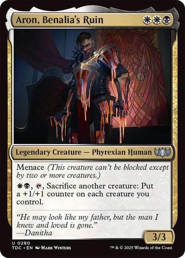 Aron, Benalia's Ruin [Commander: Tarkir: Dragonstorm] 280