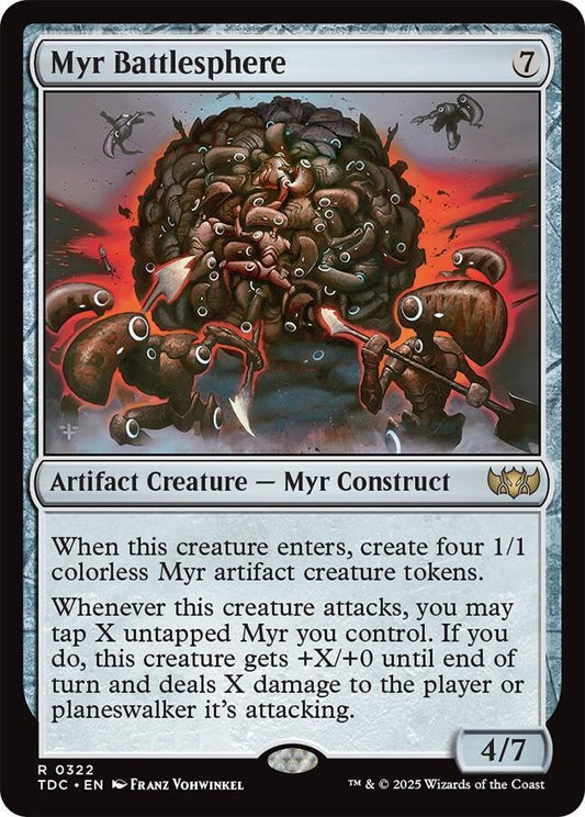 Myr Battlesphere [Commander: Tarkir: Dragonstorm] 322