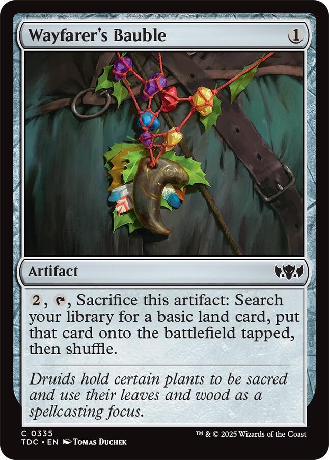 Wayfarer's Bauble [Commander: Tarkir: Dragonstorm] 335