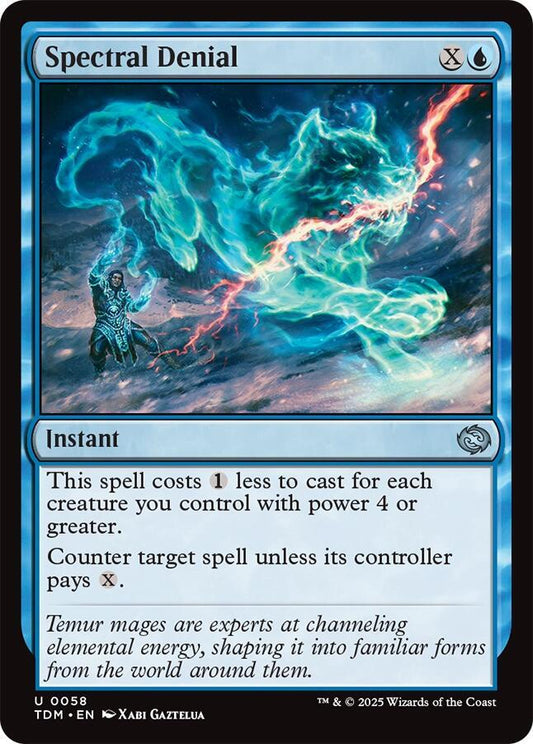 Spectral Denial [Tarkir: Dragonstorm] 58